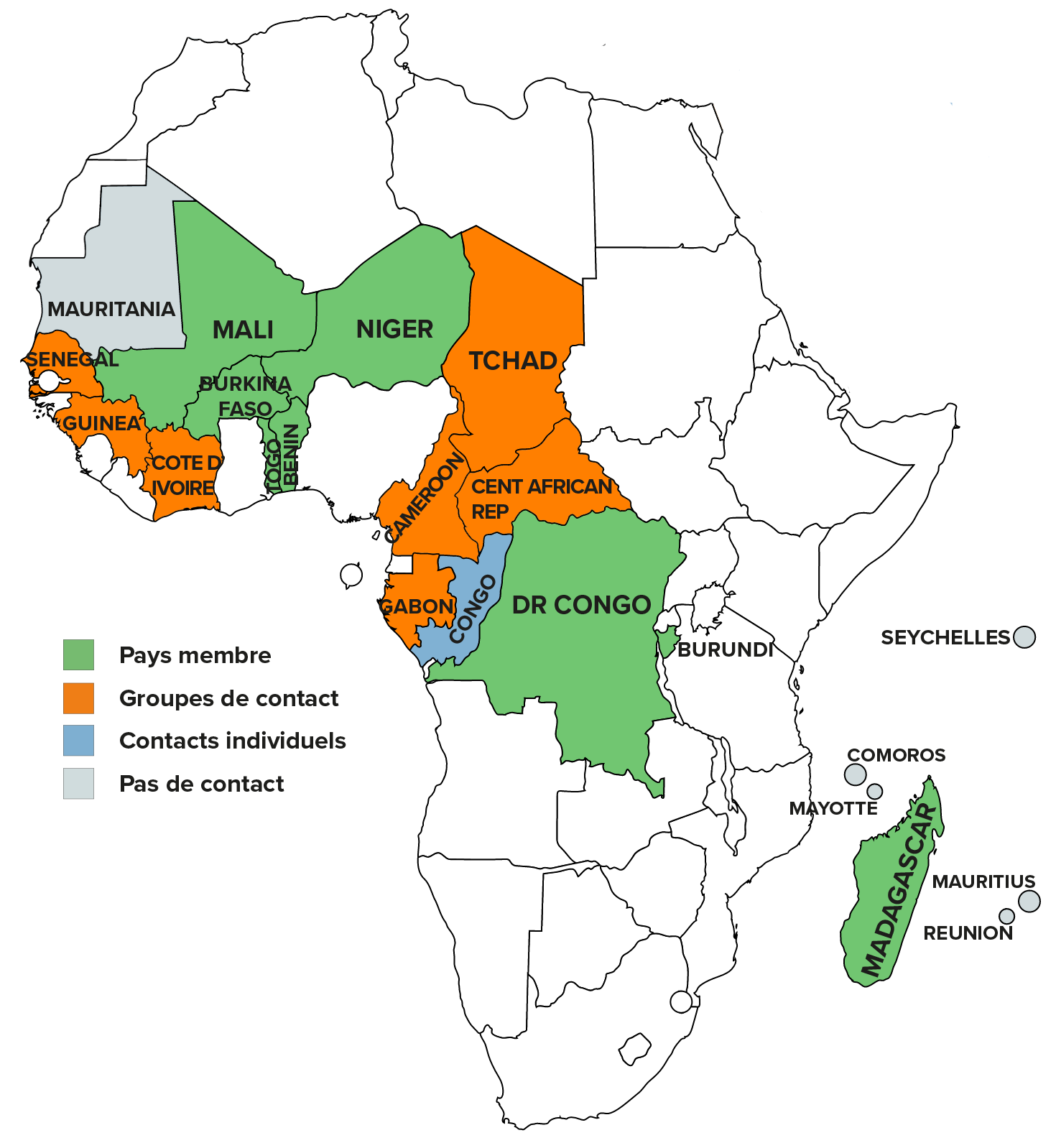 Francophone Africa 4colours22 FR